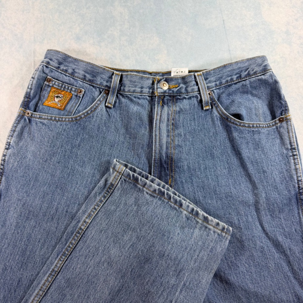 Cinch Green Label Jeans Mens 35x32 Blue Excellent Relaxed Straight MB90532001